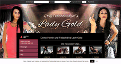 Desktop Screenshot of lady-gold.com