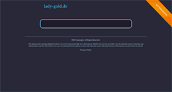 Desktop Screenshot of lady-gold.de